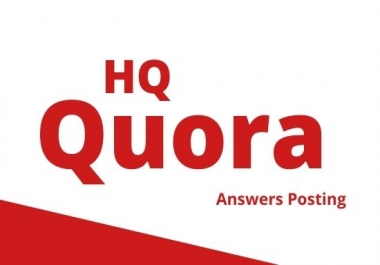 I will promote your website by 5 high quality quora answers