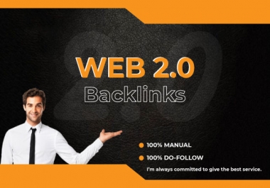I will create High Quality 15 web 2 0 backlinks