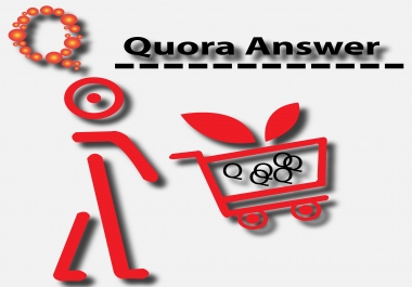 I will Give you natural 10 quantity Quora Answers With Clickable Link