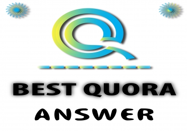 20 High Quality Quora Answer for promote your website