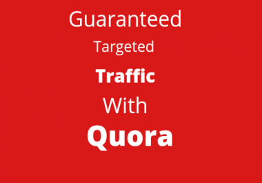 20 Quora answers high quality with your link
