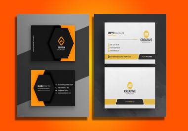 Professional & Unique Business Card Design For Your Business