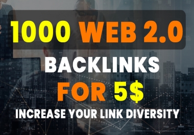 1000+ Web 2.0 Backlinks for Casino,  Gambling and Poker site to Increase Domain Authority