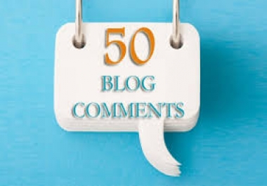 I will provide 50 do follow manual blog comments