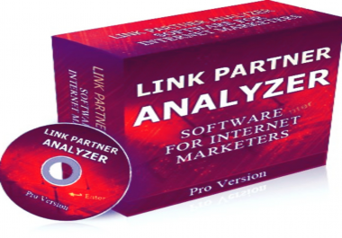 Link Partner Analyzer - Simply enter your own URL address and that of a competitor