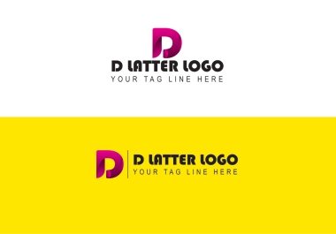 I will create flat modern minimalist and brand logo design