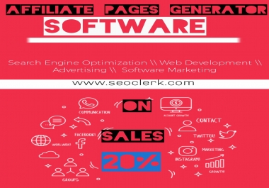 Affiliate pages generator for your affiliate marketing page