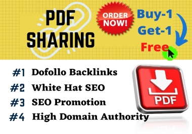 manually submit high authority 30 pdf sharing submission sites