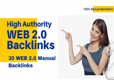 High Authority Super WEB 2.0 Backlinks For Your Website Or Business