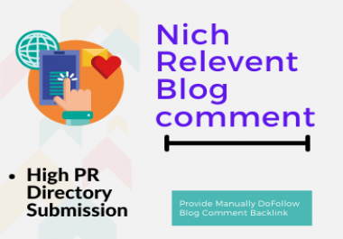 20 Niche Relevant Blog Comment Instant Approved