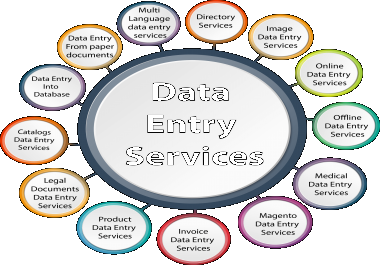 Data Entry & Data cleansing and Formatting