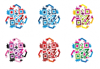 I'm going to create a QR code logo from your concept.