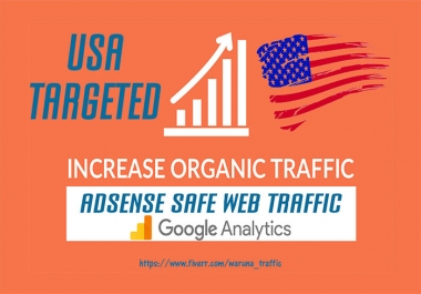 send real USA web traffic visitors to your website