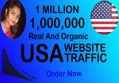 Real and Organic 1 Million Keywords/Social Media USA Website Traffic within 60 Days.