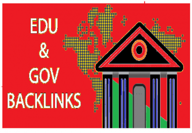 I will create 10 da 50 plus permanent edu gov backlinks
