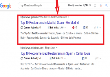 Rank on Google 1st page service with high quality backlink