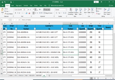 Do excel data entry,  copy paste and web research