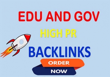 I will Manually create EDU/GOV High Authority pr pa dr daBacklinks