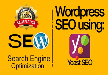 I will do wordpress website SEO using yoast plugin and technical on page optimization