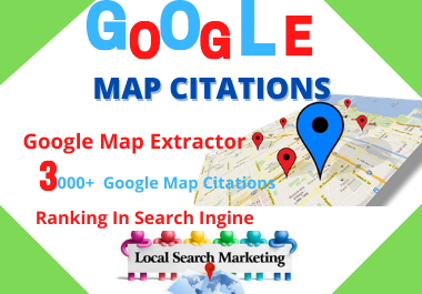 150 Google maps citation manual high authority local seo