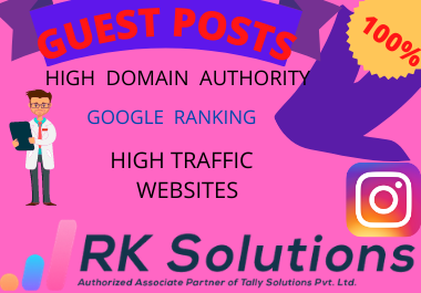 10 High authority Guest Post unique content must rank your website