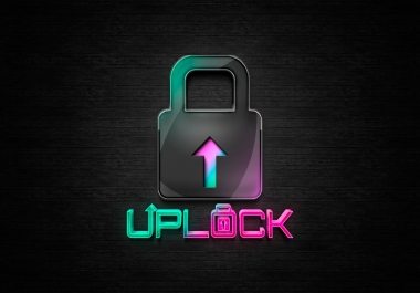 Design a 3d,  neon or gaming logo