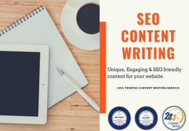 I will write the unique,  engaging and complete content