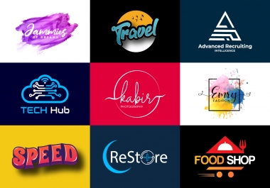 I will do modern minimalist business logo design in 24 hours