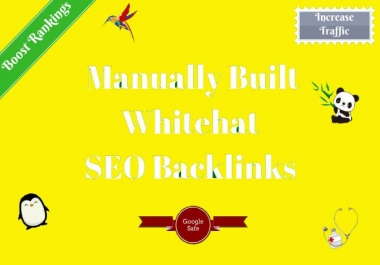Latest And Manually Done Back-links To Improve Your Ranking