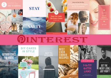 I will create 20 Eye-catching Pinterest pins
