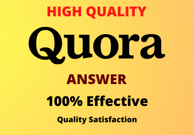 Promote your Site with 20 Quora Answers in targeted Traffic