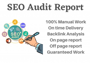 I will do audit your website with competitor analysis