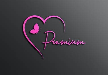 unique Minimal Text logo design service