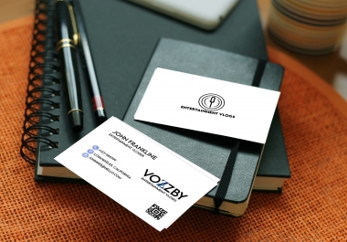 I will design professional and elegant business cards design