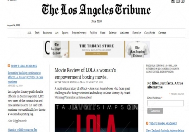 I will publish your article in famous news magazine la tribune