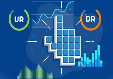 I will create high domain rating DR and url rating ur backlinks