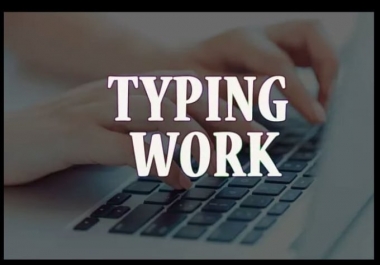 I will do typing job from pdf,  handwriting or images to word.