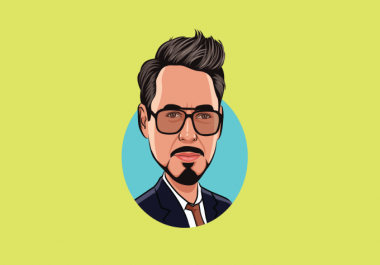 I will draw cartoon caricature