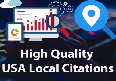 I will do USA local citations to improve local search rankings