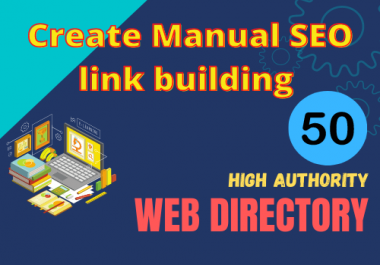 Give 50 web Directory Submissions Manually