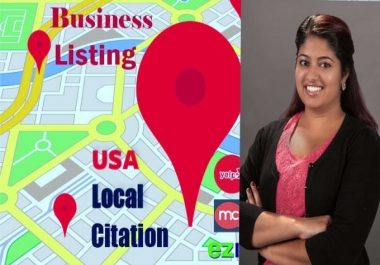 I will list your business to top USA 30 local directories