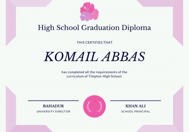 i will design amazing certificates and web banners in 24 hr