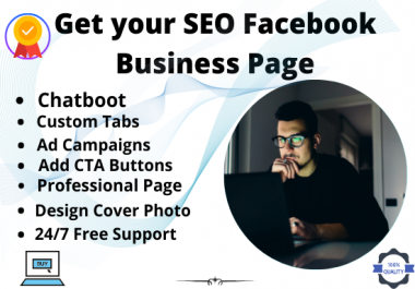 Set up SEO friendly Facebook Business page and optimize it professionally
