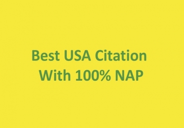 I provide 30 high DA citations with napping list best US quotes