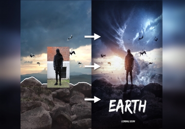 I will do photo manipulations and edit images in photoshop