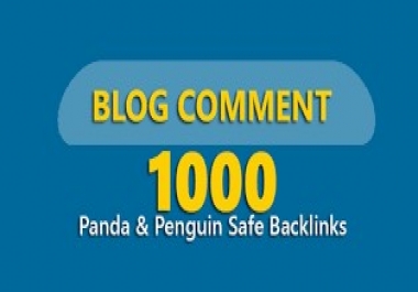 Build 1000 blog comment backlinks