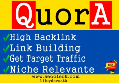 I will High Quality answer 10 question in quora