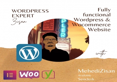 Get An Modern E-commerce, Blog Website