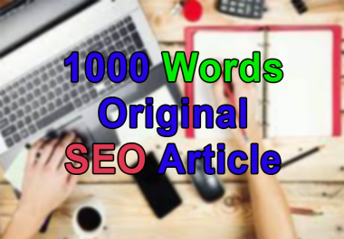 I will write a well-researched SEO Article for your Blog or Website