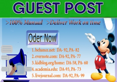 I will do guest post on 5,  do follow your websites